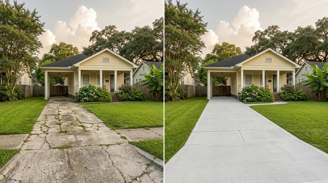 Result concrete in New Orleans - New Orleans Concrete