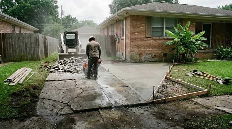 Concrete Removal & Replacement New Orleans