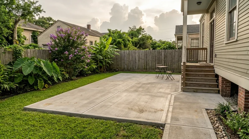 Concrete Patios New Orleans