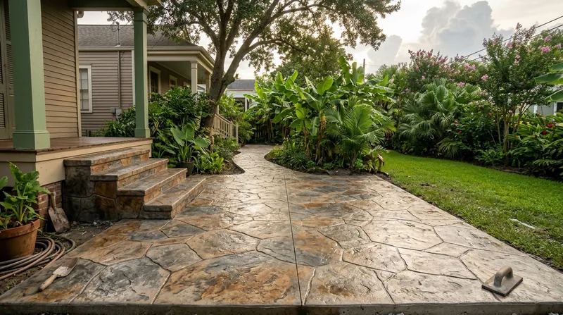 Stamped & Decorative Concrete New Orleans
