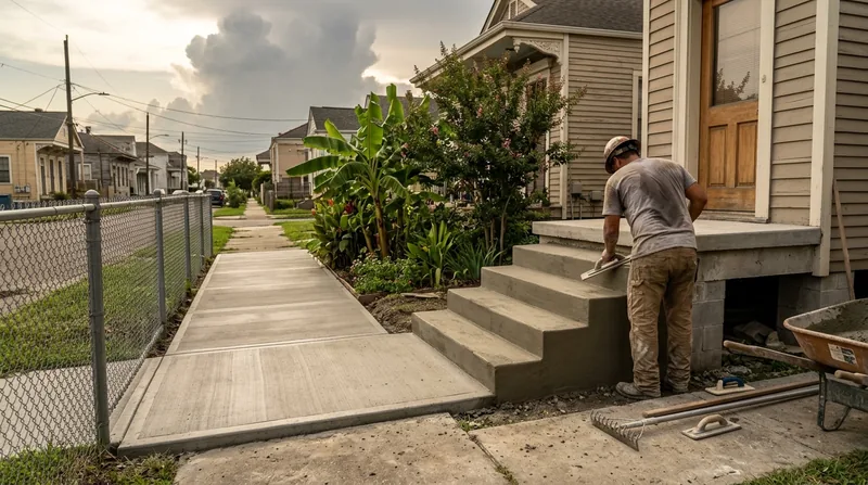 Sidewalks, Walkways & Steps New Orleans